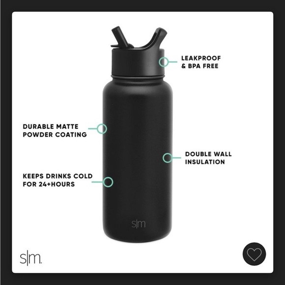 Sage Green Water Bottle - Picture 4 of 5